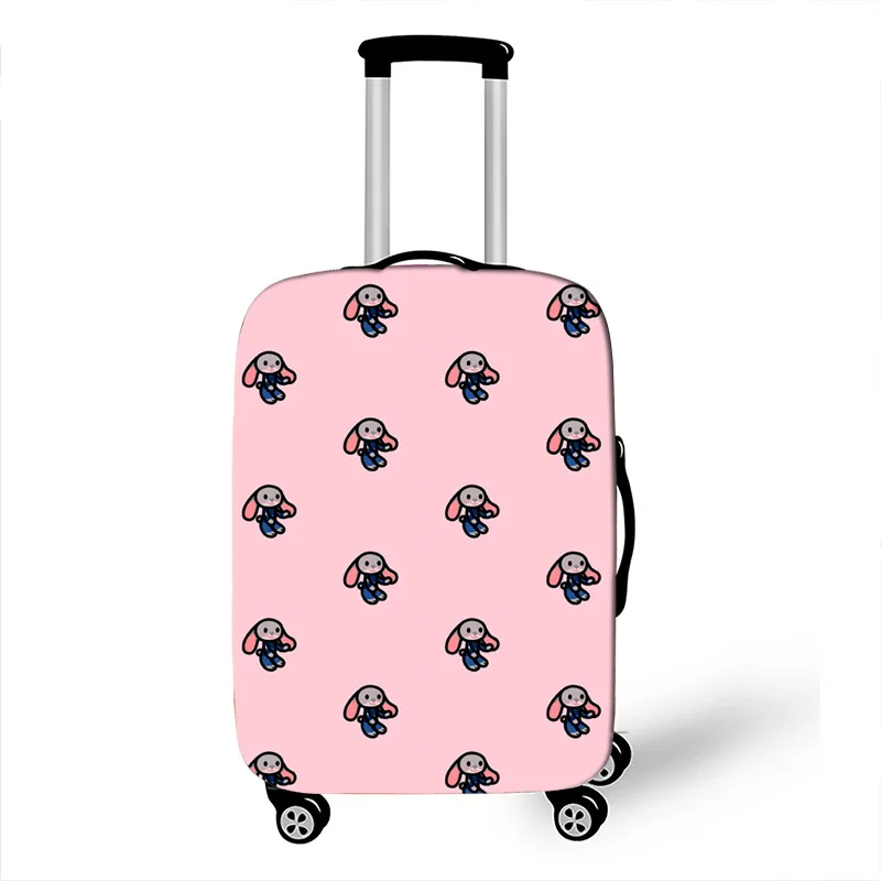 11 Kawaii Animal Women Luggage Case Protective Cover Waterproof Thicken Elastic Suitcase Case Apply 18-32 Inch Travel Accessories - Цвет: 11
