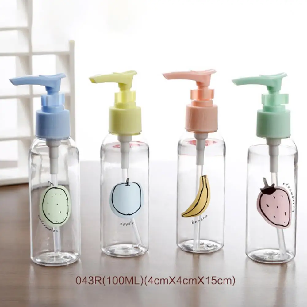50/60/80/100 мл пластиковое очищающее средство для лица пустой многоразовый пресс