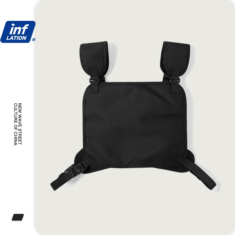 Мужской жилет без рукавов INFLATION функциональная уличная жилетка с карманом-карго