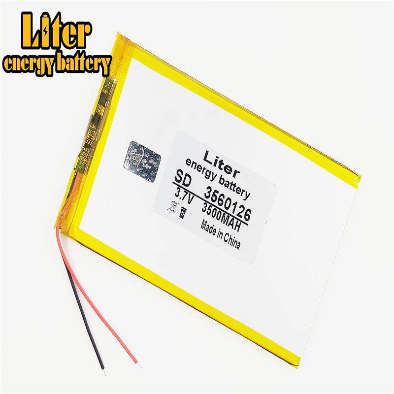 3 7 V литий полимерный аккумулятор планшета 3500 mah 3560126 планшетов DIY mobile power|lithium
