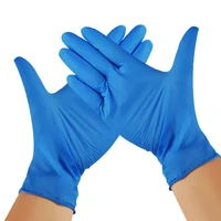 100pcs disposable nitrile gloves sanitary transparent kitchen tools food safety gloves