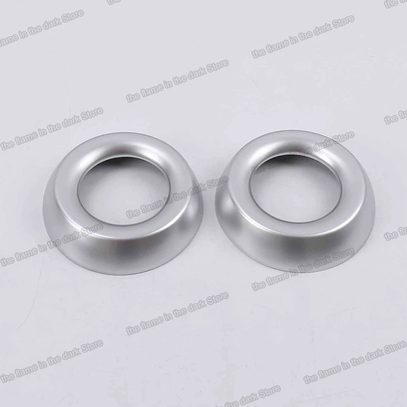 

Leather Car Interior Dashboard Air Vent Outlet Ring Trim Cover for Nissan Kicks 2017 2018 2019 2020 2021 Accessories Auto Parts