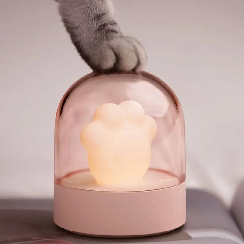 

Cute Cat Claw Night Light Bedroom Reading Lamp for Working Study Sleeping USB