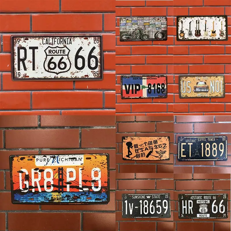 Лидер продаж 1 шт. металлическая пластина для пивных групп Жестяная Табличка с