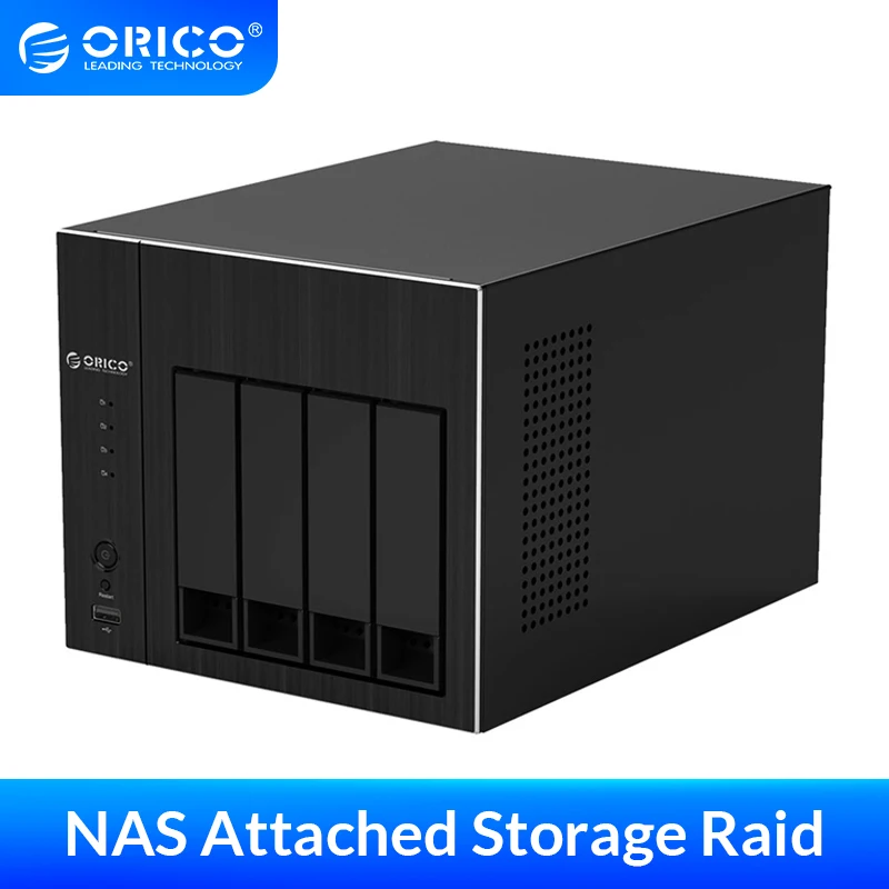 Сетевой чехол ORICO для жесткого диска 2 5 дюйма NAS 4 Bay прикрепленная к сети RAID Gen7 SATA USB