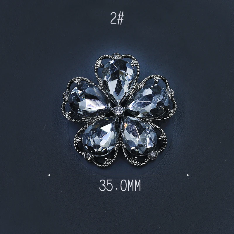 30 мм женские пуговицы для модной одежды декоративные стразы на пуговицах с