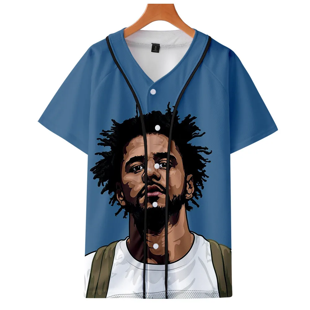 3D Men/Women J Cole KOD T-Shirt Tops King Cole Dreamville Tshirt Hip Hop T-shirt Streetwear Tee Shirt Short Sleeve T Shirts Tees