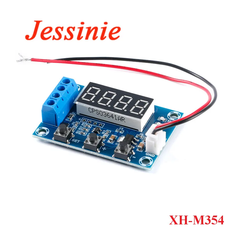Цифровой тестер емкости XH M354 измерительный модуль с реальной емкостью литий