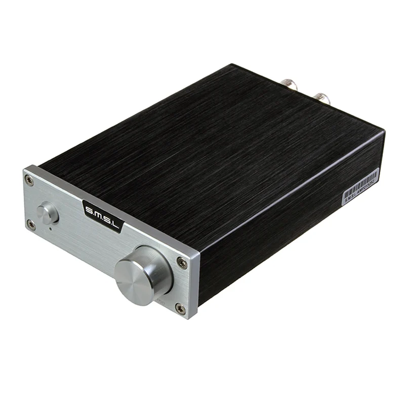 Silver SMSL SA-98E аудио усилитель 2,1 класса d усилители TDA7498E hifi мини усилитель мощности Усилитель Аудио - Цвет: Silver