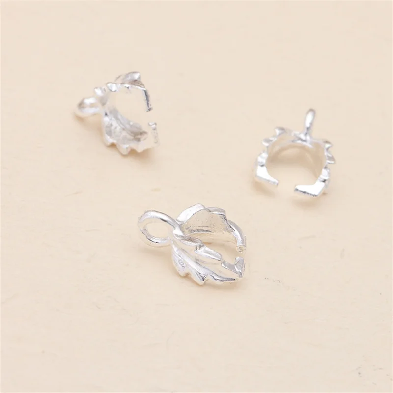 Зажимы для подвесок 50 шт./лот 7x11 мм застежки зажимы ювелирных украшений сделай