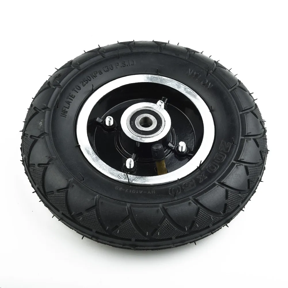

8 Inch Butyl Rubber Inner Tube Tire W/ Hub Bearing Electric Scooter Spare Tyre