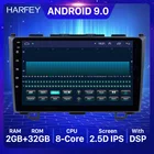 Автомобильный мультимедийный плеер Harfey Android 9,0 GPS для 2006 2007-2011 Honda CRV 9 дюймов HD сенсорный экран Поддержка управления рулевым колесом