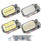 Светодиодный COB перезаряжаемый Магнитный рабочий светильник, портативный фонарик, светильник фонарь для кемпинга с магнитным дизайном и дисплеем мощности