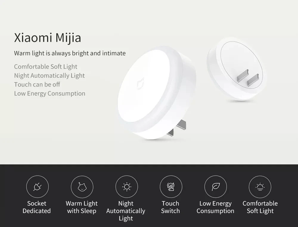 Xiaomi Mijia Yee светильник светодиодный индукционный ночной Светильник автоматический светильник ing сенсорный выключатель низкое энергопотребление