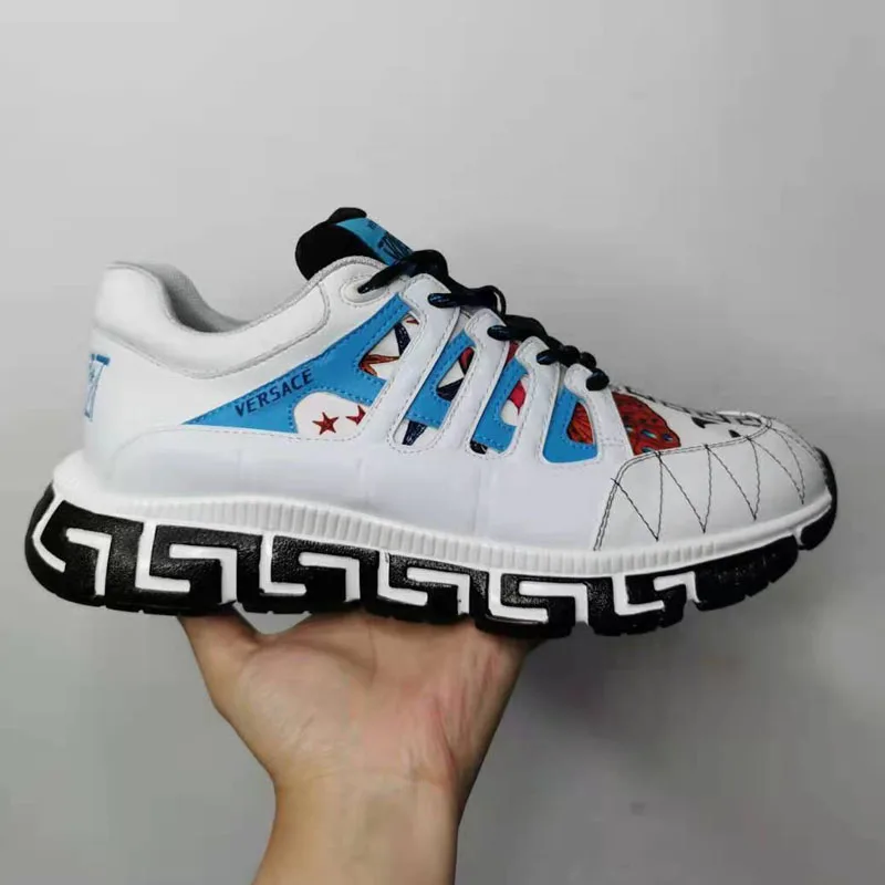 

The latest release fashion lovers sports shoes 2021 men's casual fashion pure hand-painted lovers section ladies running shoes