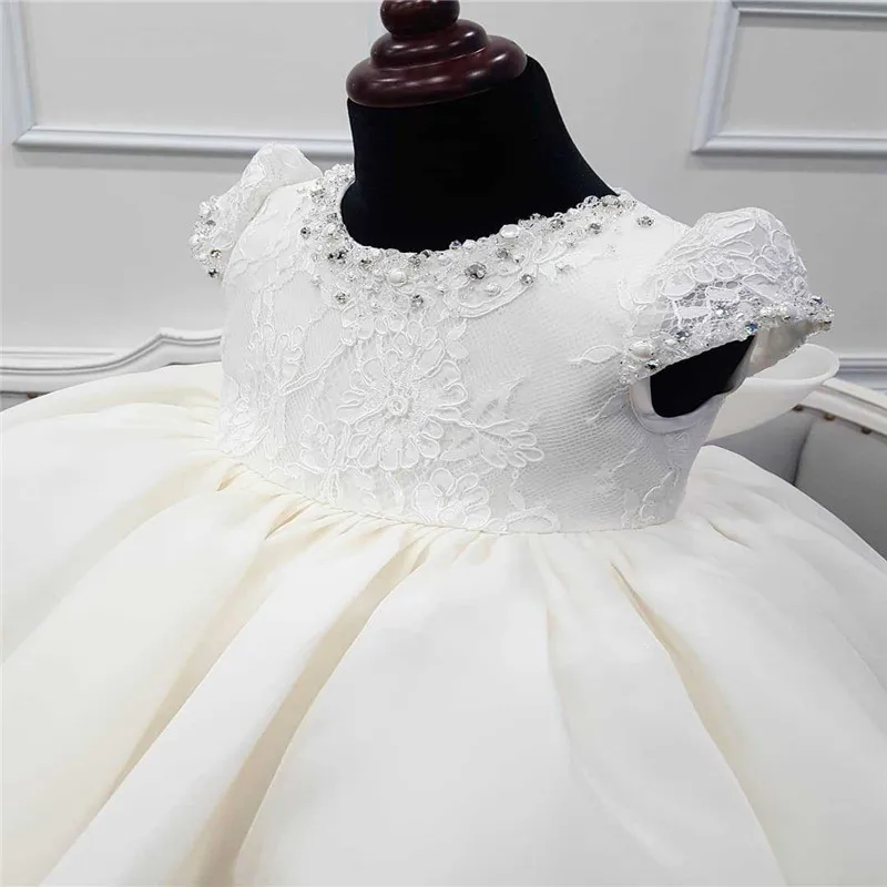 Платье для девочек на крестины бальное платье первого дня рождения свадьбу |