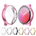 Защитный чехол для Samsung galaxy watch active 2, 44 мм, 40 мм, силиконовый чехол с полным экраном для Samsung galaxy watch active 2, R820, R500, чехлы, чехлы