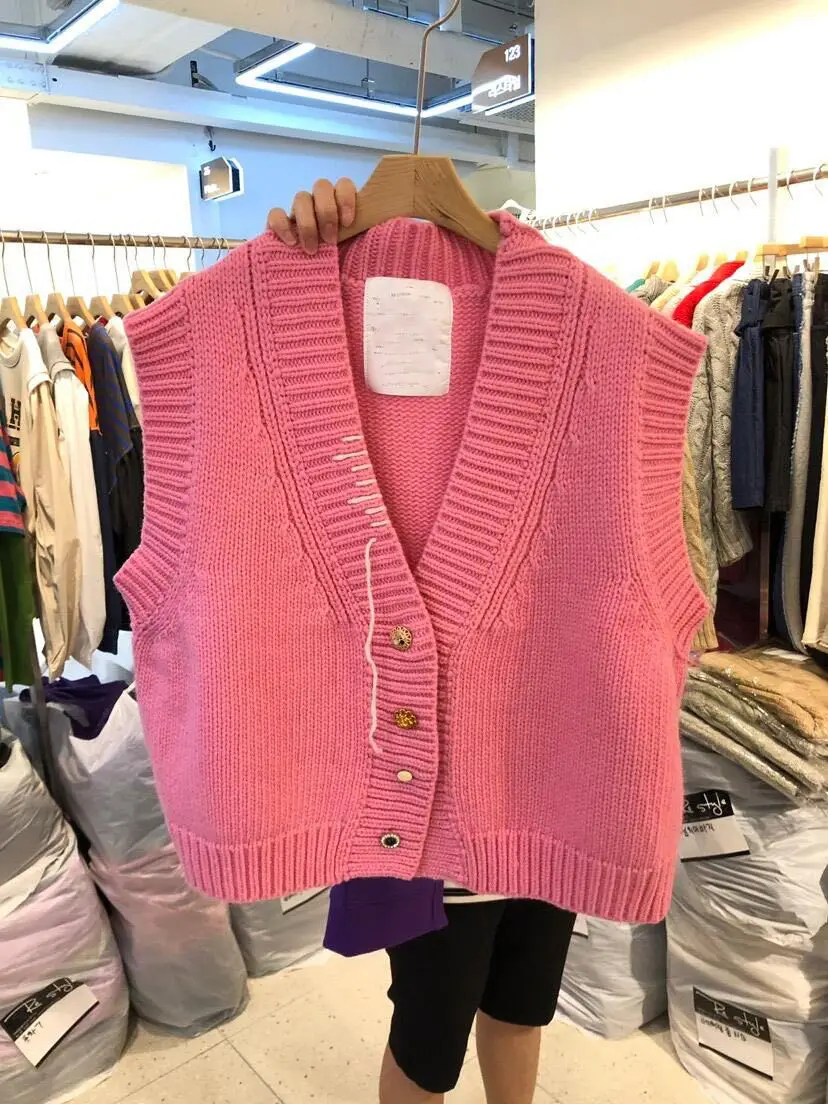 

Dongdaemun 2020 Autumn/winter new fashion casual wear age reduction sleeveless jacket vest lady