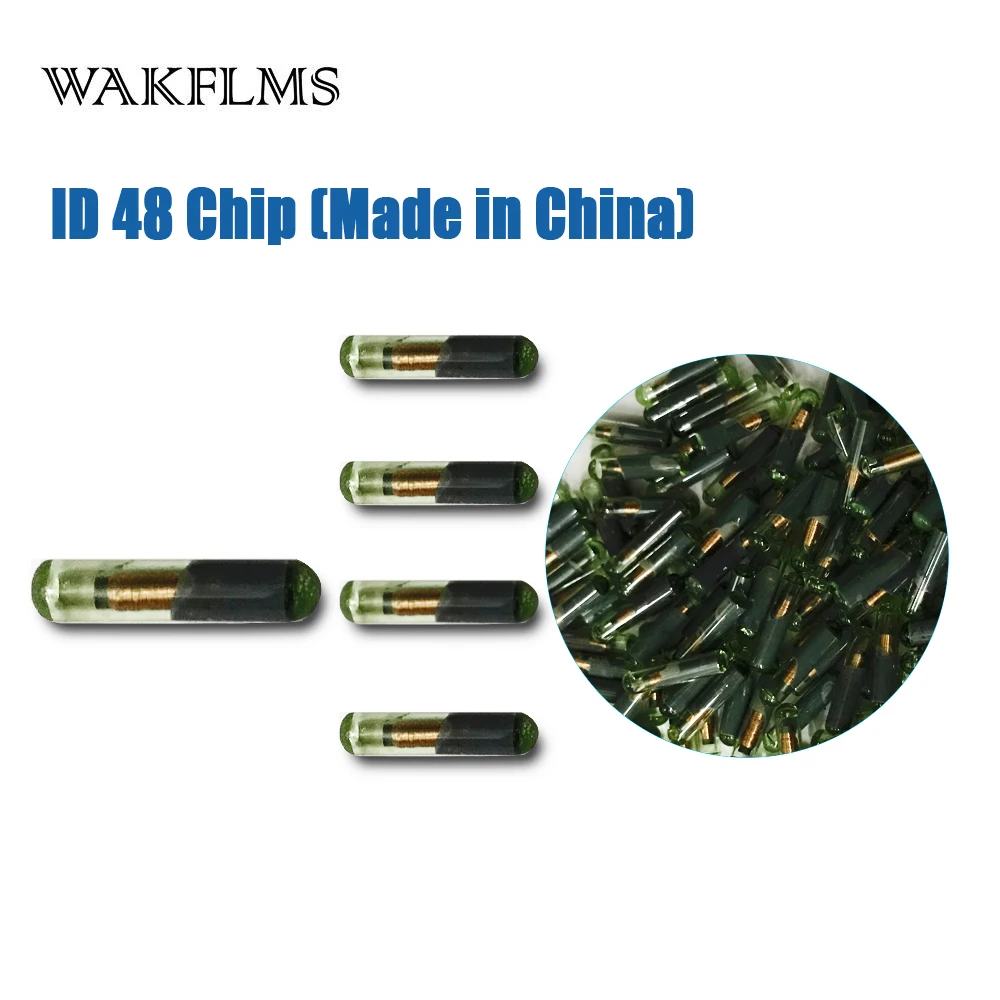 New arrival 5pcs/lot key transponder chip id 48 ID48 Chip Glass Car Made in China | Автомобили и мотоциклы