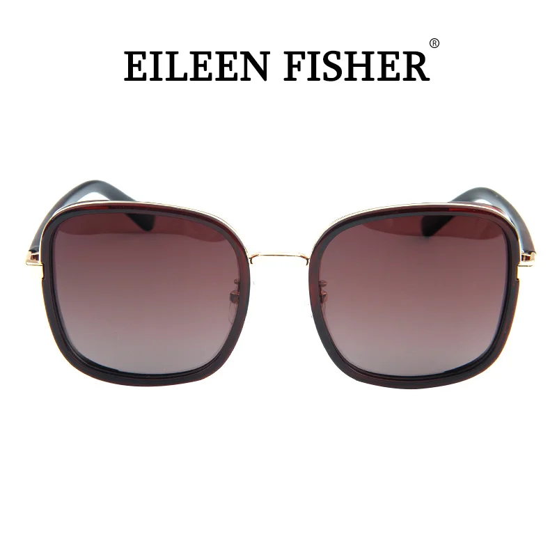 Женские квадратные солнцезащитные очки EILEEN FISHER роскошные брендовые