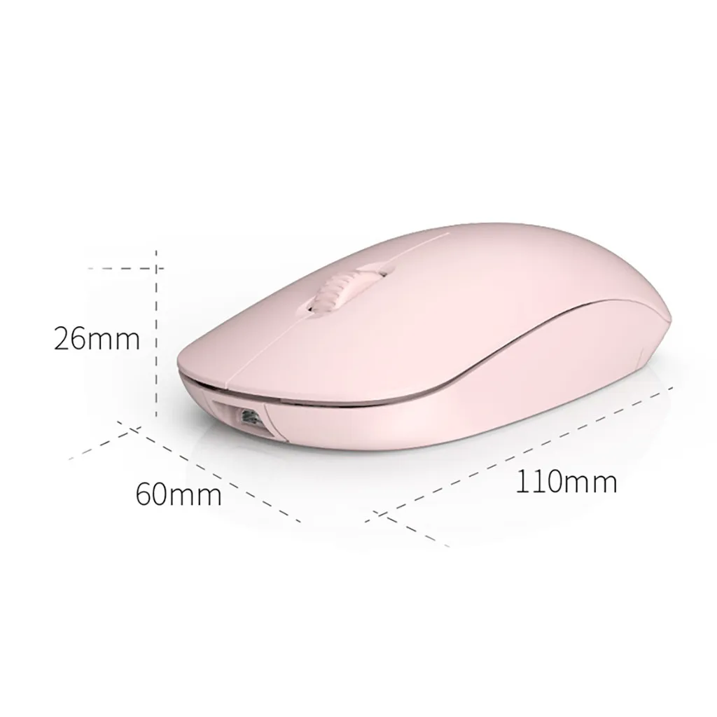 

Universal Dual Mode Mouse 2.4G Wireless Rechargeable Bluetooth Mouse for Pc Desktop Office Entertainment Laptop Accessories