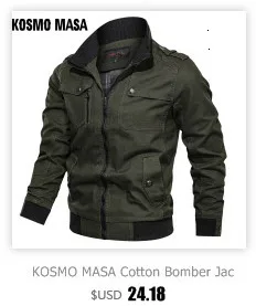 KOSMO MASA теплые зимние куртки с хлопковой подкладкой, Мужская водонепроницаемая Толстая куртка с капюшоном, меховая парка, верхняя одежда, пальто для мужчин MP046