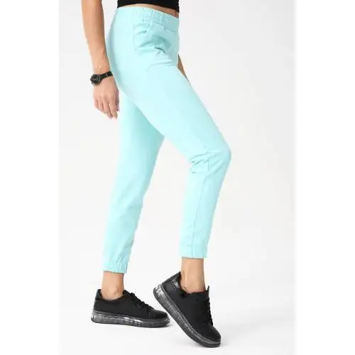 

Sexy High Waist Loose Fleece Sweatpants Trousers With Pocket 2021 Fall Winter Summer Mint Baggy Joggers Women Sweat Pants
