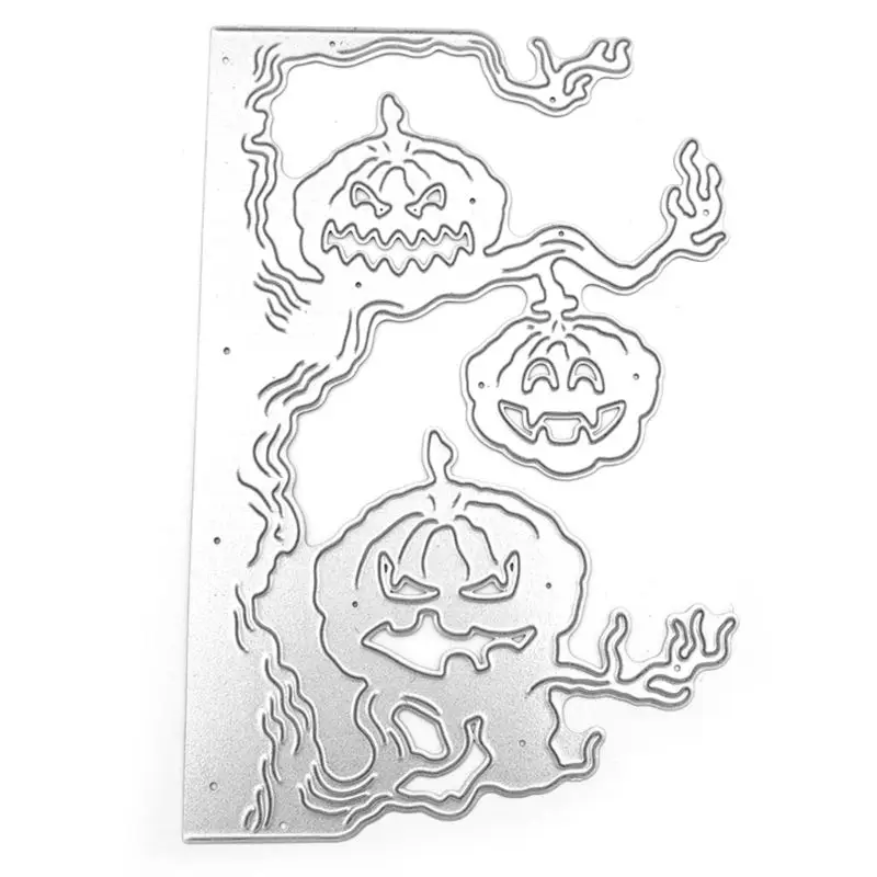 Металлические Вырубные штампы в виде тыквы на Хэллоуин|Вырубные штампы| |