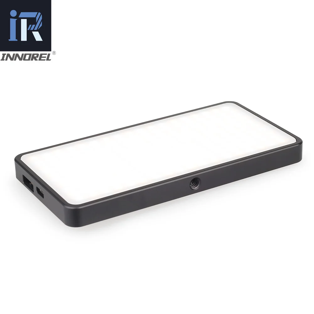 INNOREL RL03 LED Mini Portable ultra-thin photography lights Outdoor travel mobile battery 4500 mAh live video fill light