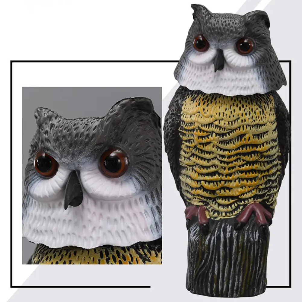 Пугало поддельные Совы декорации ручная роспись реалистичный садовый защитник