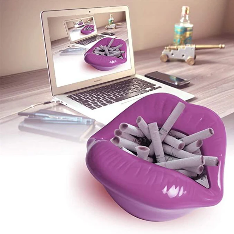 Пепельница пикантные губы керамическая пепельница Бездымная домашняя декорация