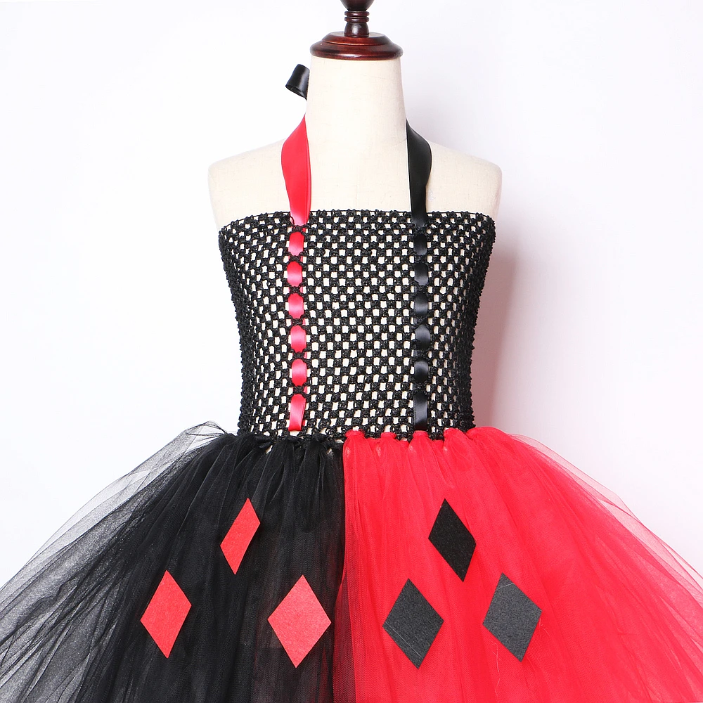 Платье-пачка для девочек карнавальный костюм Хэллоуина