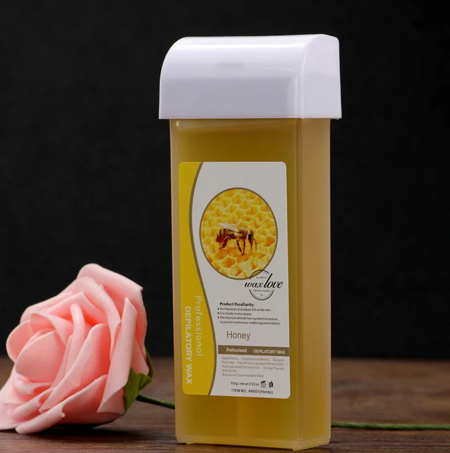 Honey Waxkiss Hedymosa воскоплав эпилятор нагреватель воска расплава депиляция волос машина подогреватель эпилятор для лица брови полосы 110 В/220-240 в ленты для бритья депиляция эпилятор женский - Цвет: Honey Waxkiss