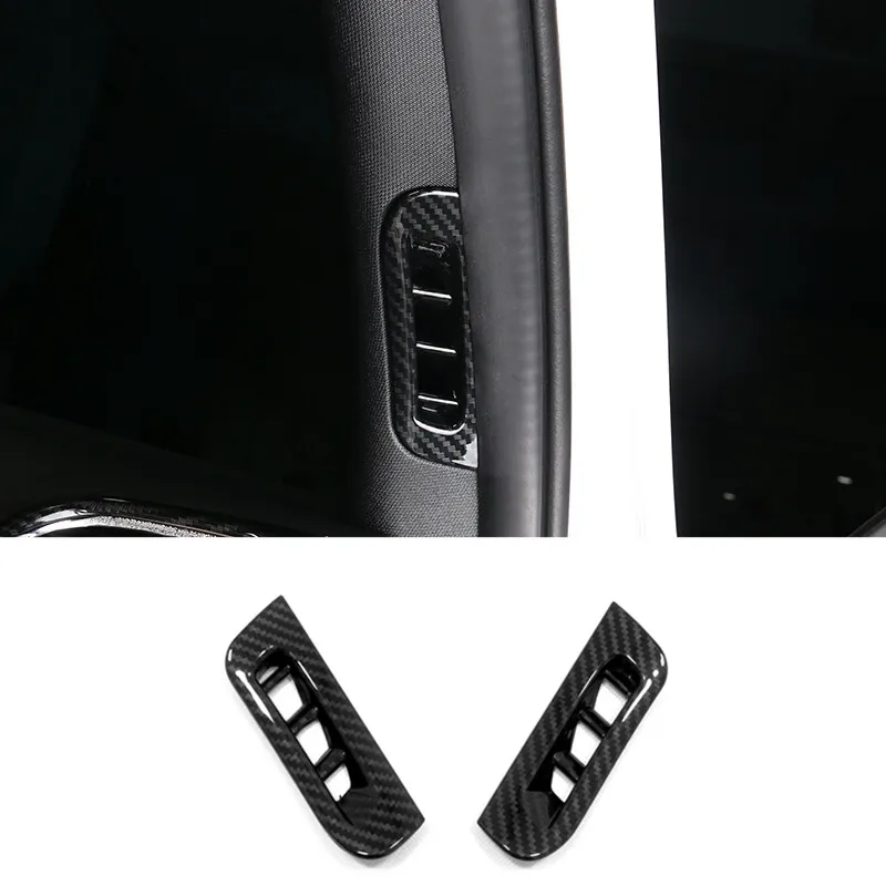 

For Jeep Grand Cherokee 2014 2015 2016 2017 Accessories ABS Carbon Car Door Inner Handle Bowl Frame Cover Trim Car Styling 4pcs