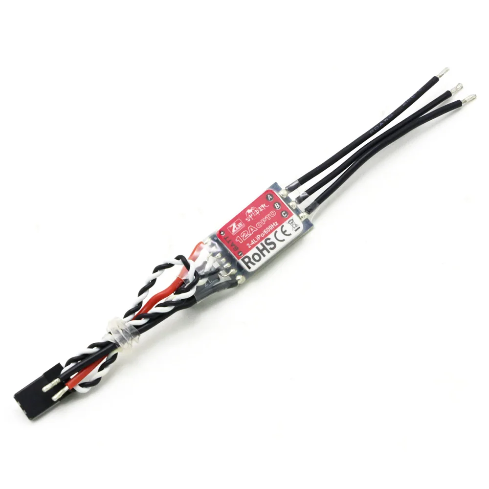 4 шт./лот ZTW Spider Series 3-6S 12A 20A 30A 40A 50A 60A OPTO ESC-SimonK для многороторного самолета