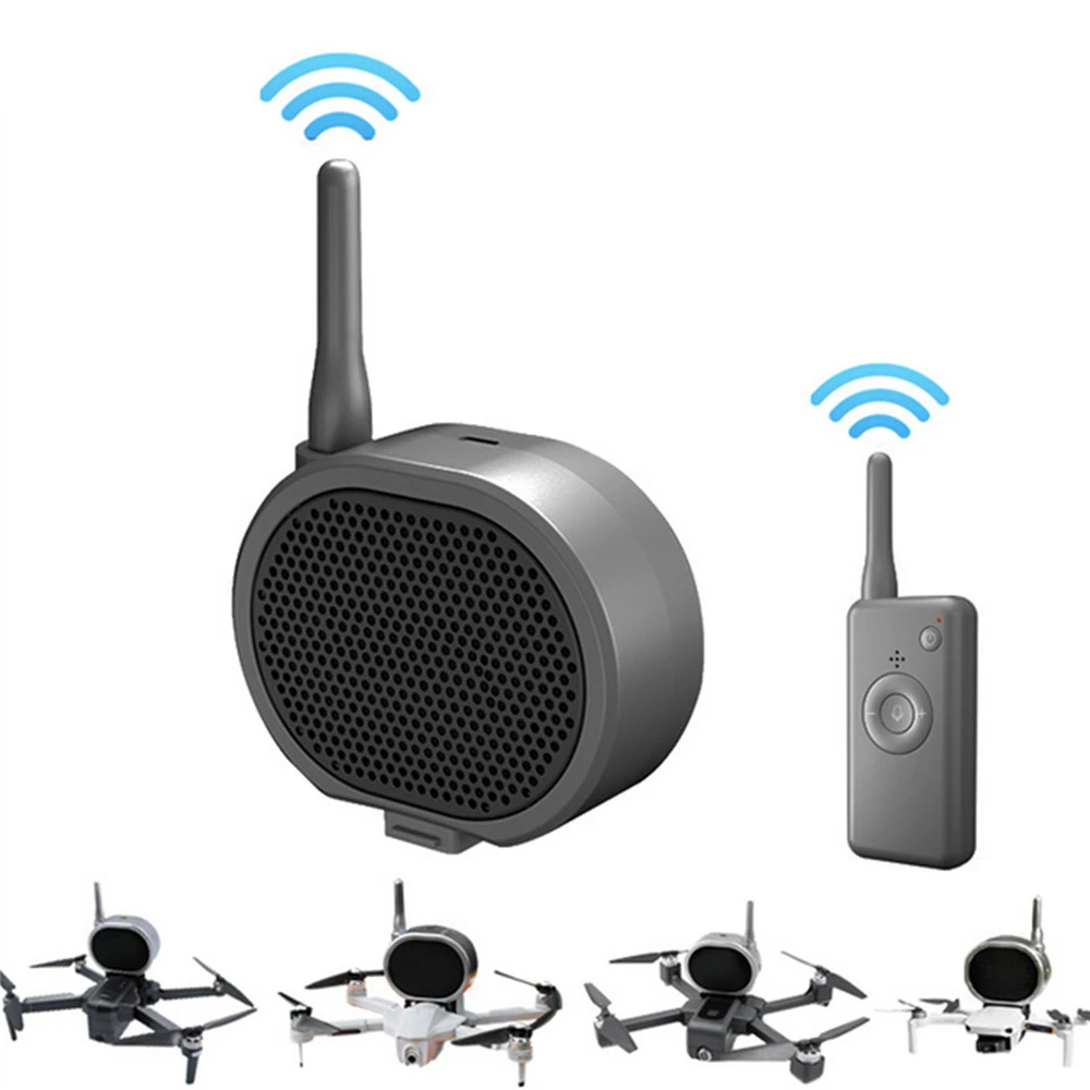 

Drone Megaphone Lightweight Spare Wireless Speaker for DJI Mavic Mini SG907 E520s M8 Drone