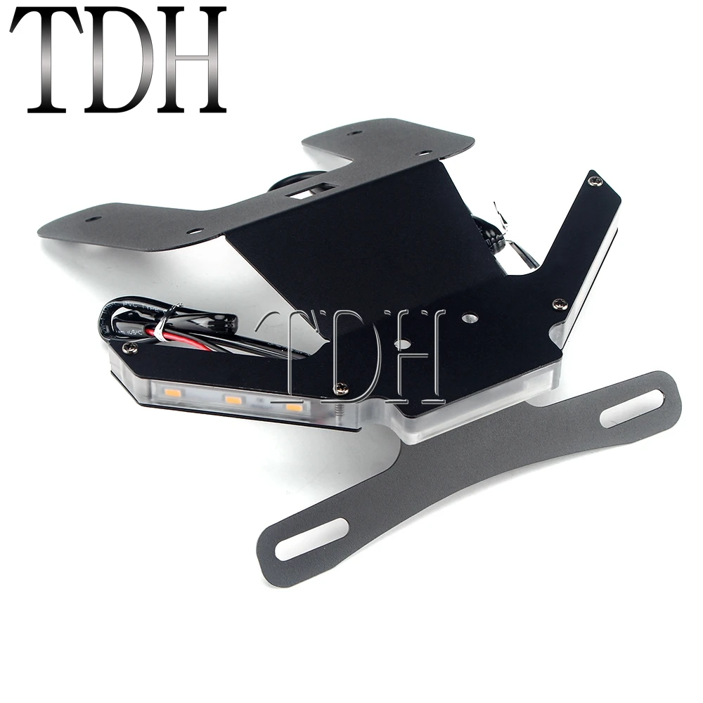 Светодиодный сигнал поворота для мотоцикла света задние аккуратные держатель