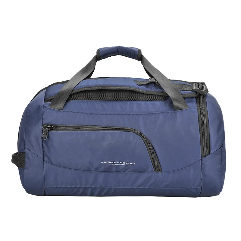 

2PCS / LOT Gym Bags Men Sports Fitness Pack One Shoulder Bag Women's Handbags Travel Bags Nylon Waterproof Handbag Package