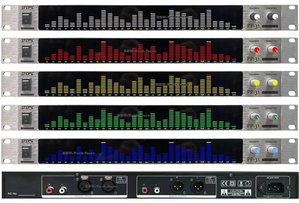 PP-31 цифровой анализатор спектра светодиодный дисплей баланс Музыка Аудио спектр