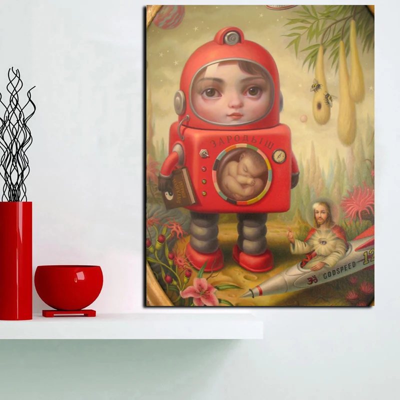 

Marker Rydens Princess Sputnikes Canvas Painting Print Living Room Home Decor Modern Wall Art Oil Painting Poster Salon Pictures