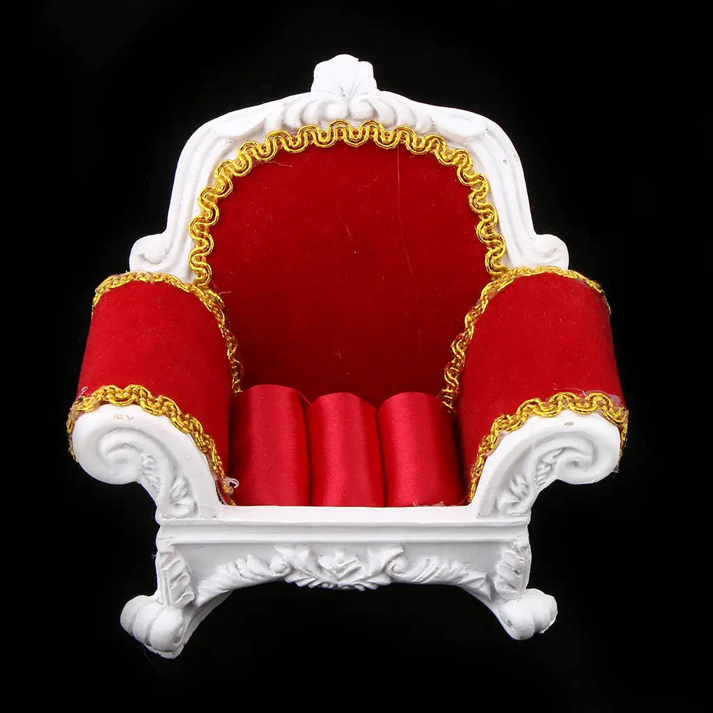 MagiDeal Resin Velvet Ring Earrings Display Sofa Couch Cufflinks Trays Organizer S/L Jewelry Storage