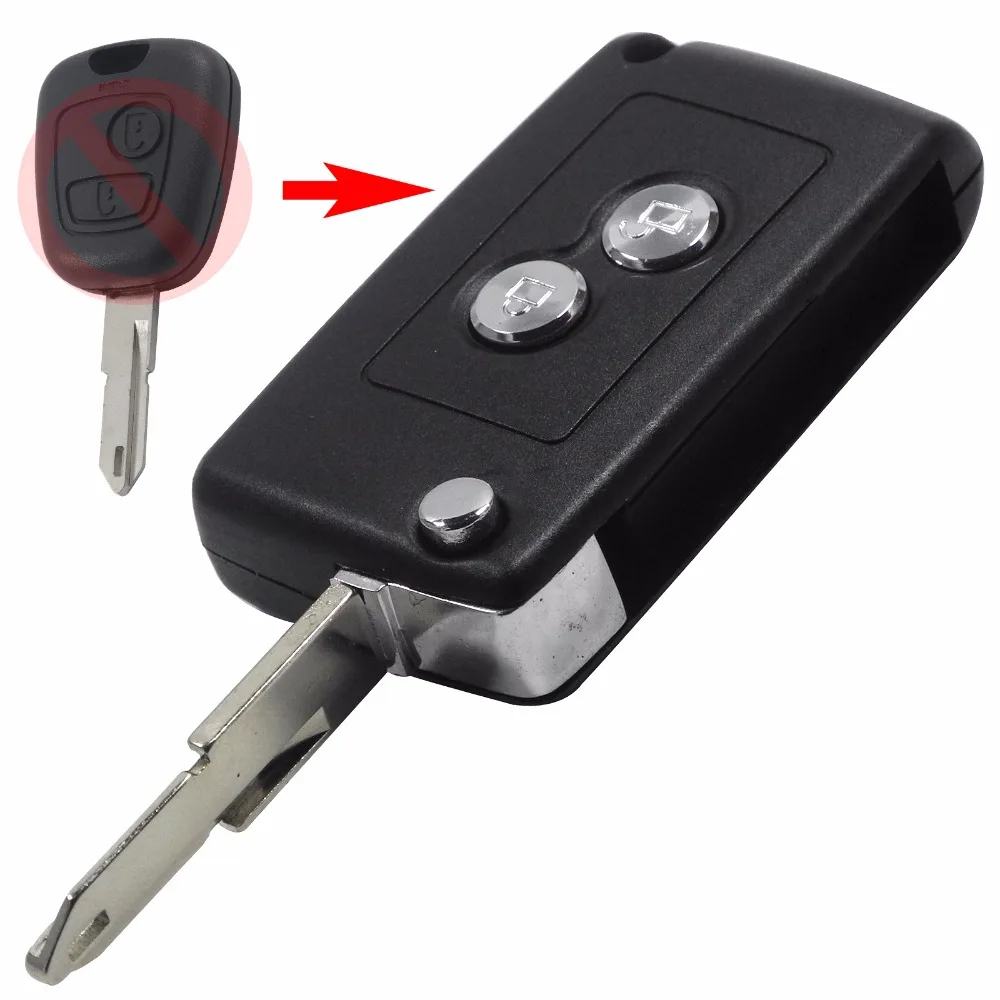 Модифицированный складной чехол для автомобильного ключа пульта Kutery 10X с 2