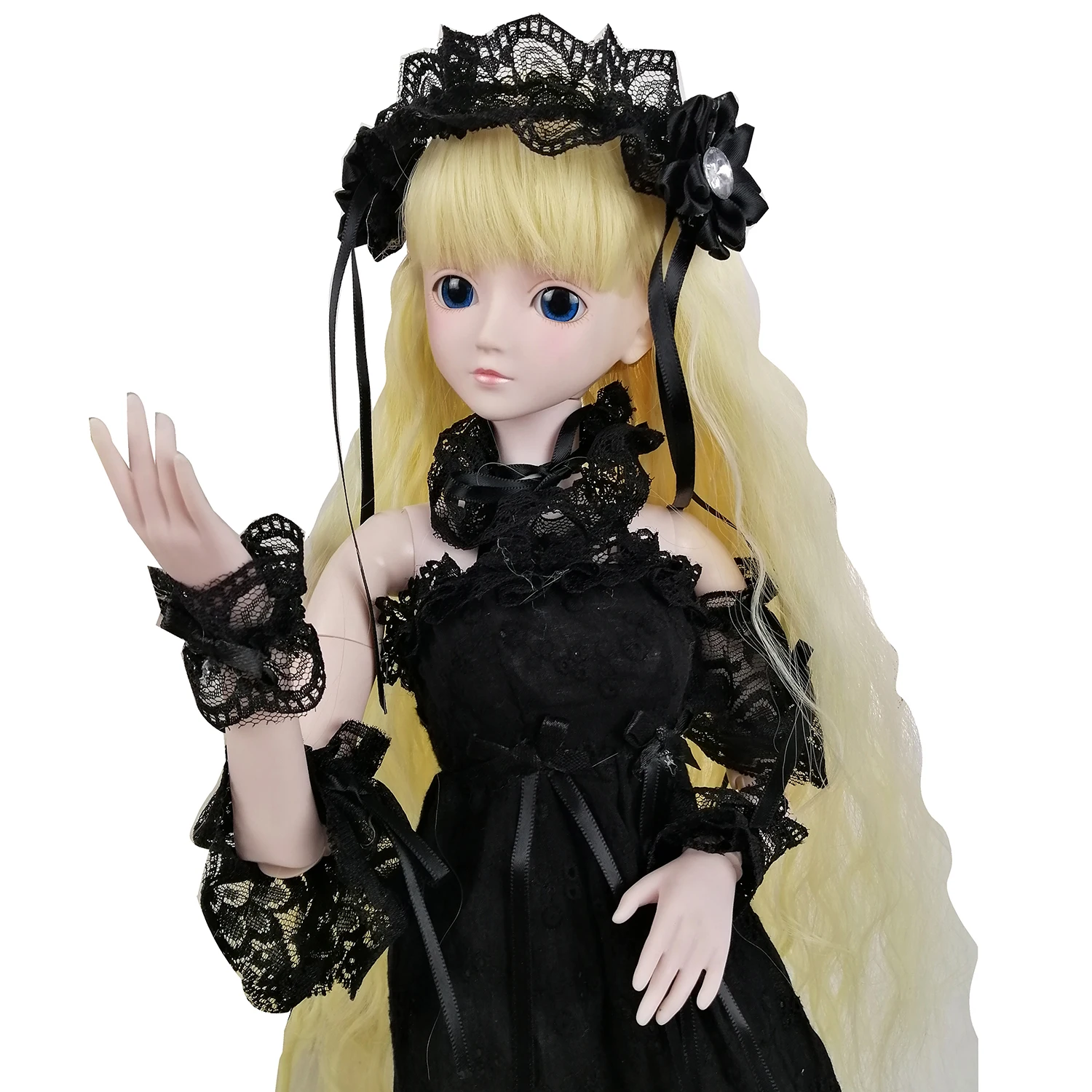 2" BJD полный набор+ ночная Лолита 1/3 BJD SD кукла 56 см 19 шарнирных кукол черный карманник Девушка торт модель игрушки+ аксессуары подарок