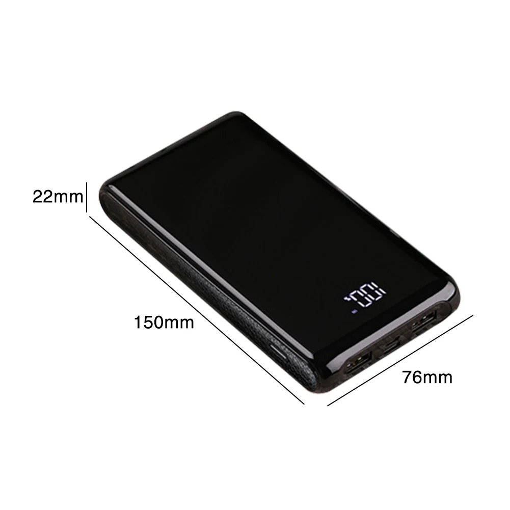 Чехол для портативного зарядного устройства 6 секций универсальный внешний