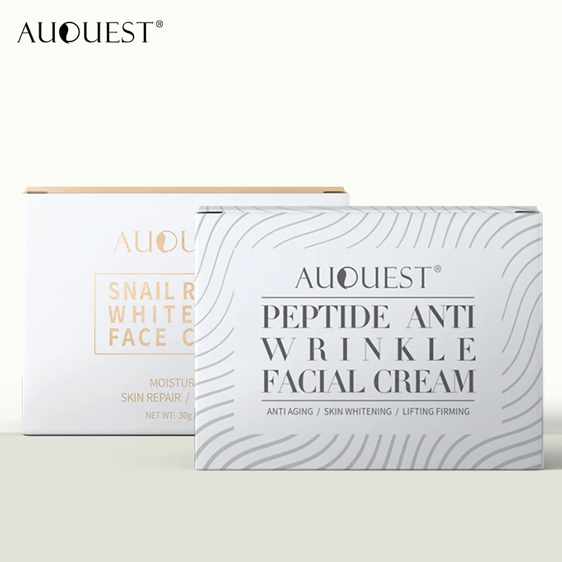 Пептидный крем для лица AUQUEST антивозрастной отбеливание акне увлажняющий с