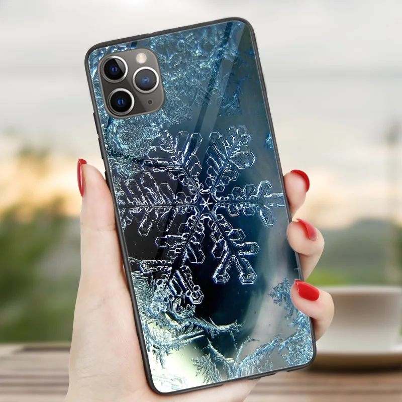 Глянцевый твердый пластиковый чехол для iPhone 11 PRO MAX XS X 7 Plus 8 6 6S 5 | Мобильные