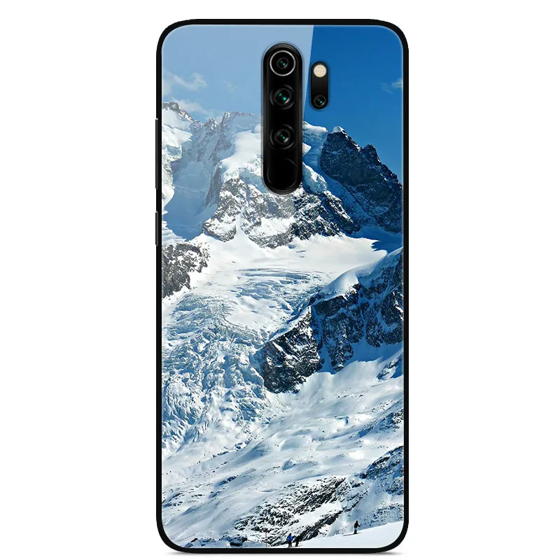 19 Для Xiaomi Redmi Note 8 Pro Чехол из закаленного стекла жесткий стеклянный чехол для телефона для Xiaomi Redmi Note 8 чехол для Redmi Note 8T Note8 - Цвет: 19