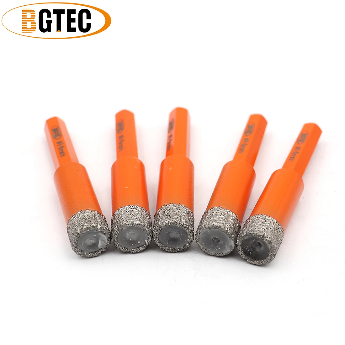 Буровые сверла BGTEC с шестигранным хвостовиком 14 мм алмазные для керамической