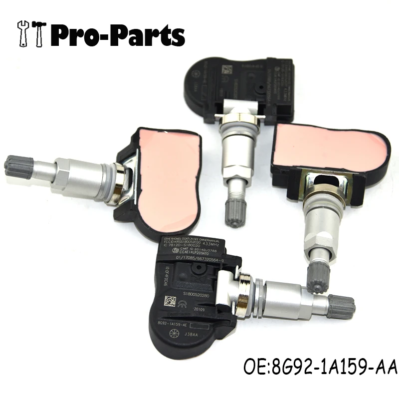 Датчик давления в шинах TPMS для Land Rover Peugeot 307 Citroen C5 C6 Mazda 8G92-1A159-AA 433 МГц | Автомобили и