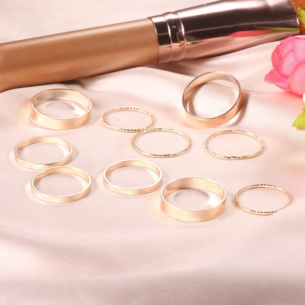 Корейское издание кольцо десять комплектов женский индивидуальность сочетание